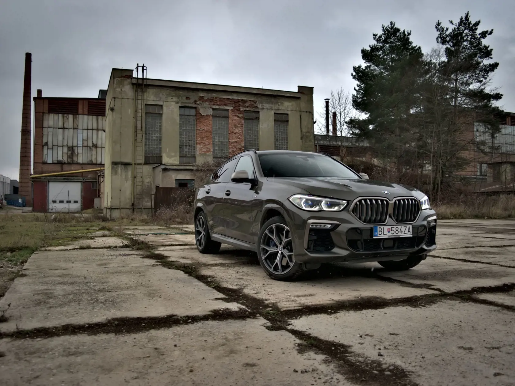 BMW X6 M50i.
