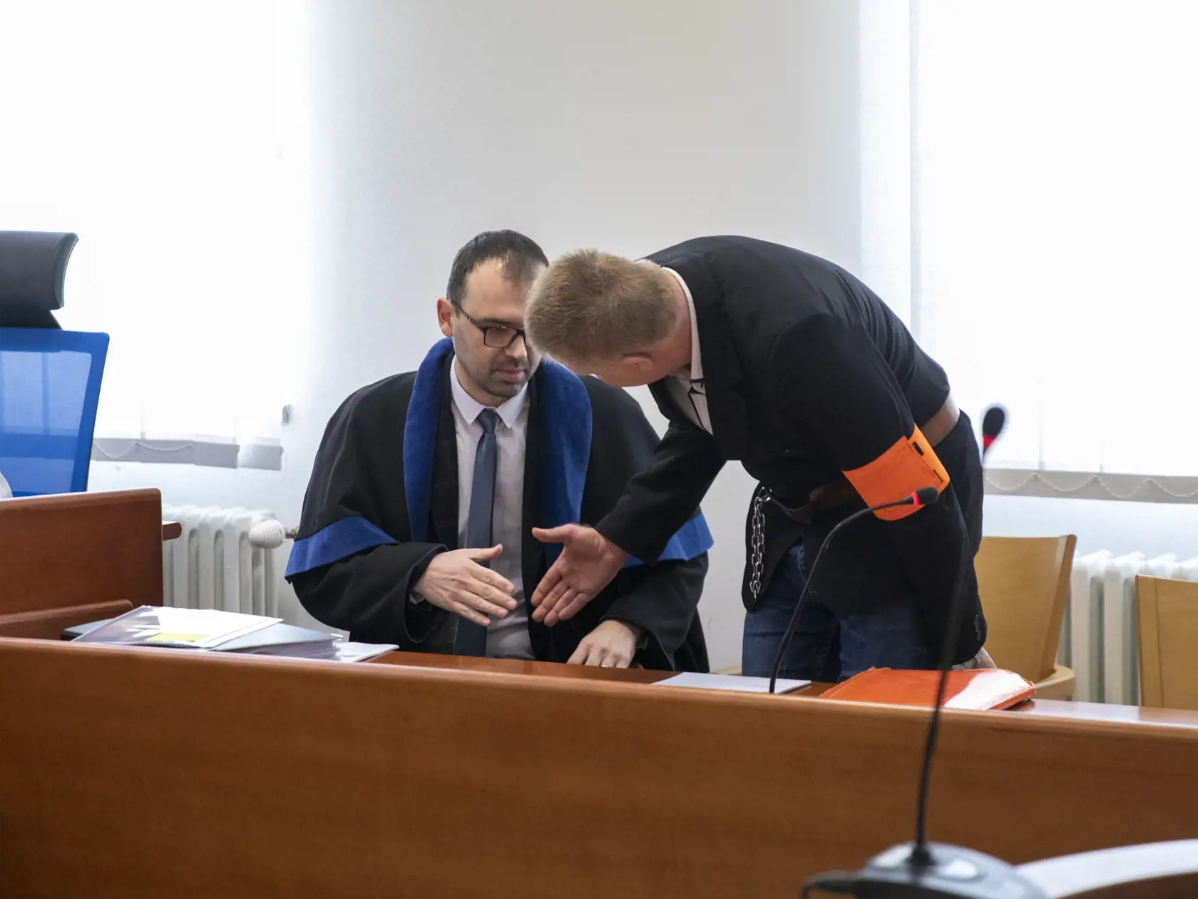 Jozef Šípoš počas pojednávania. Voči výške trestu a zhabaniu majetku sa odvolal.