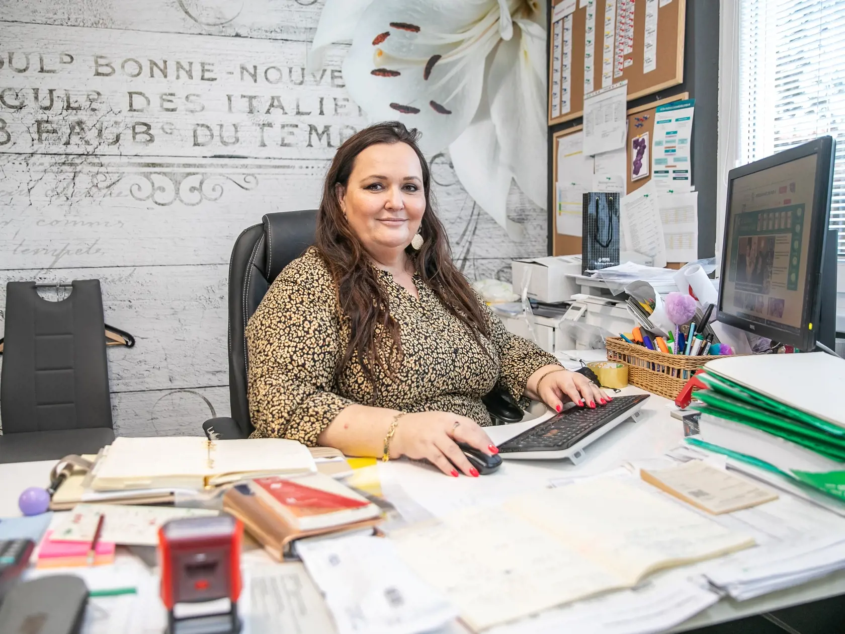 Na fotke je Renáta Názlerová riaditeľka Domova sociálnych služieb v Pezinku.
