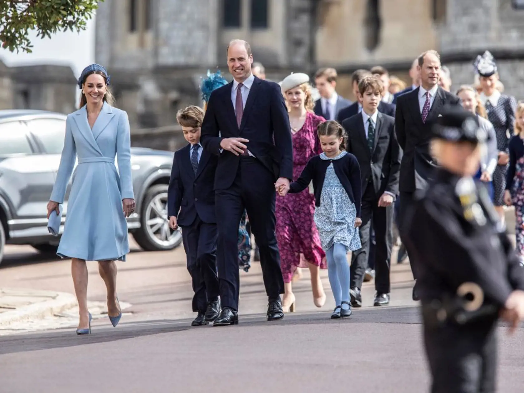 Vojvodkyňa Kate a princ William vzali svoje deti na bohoslužbu. Krásne sa zladili, pristalo im to spolu. Rodinka ako zo žurnálu!