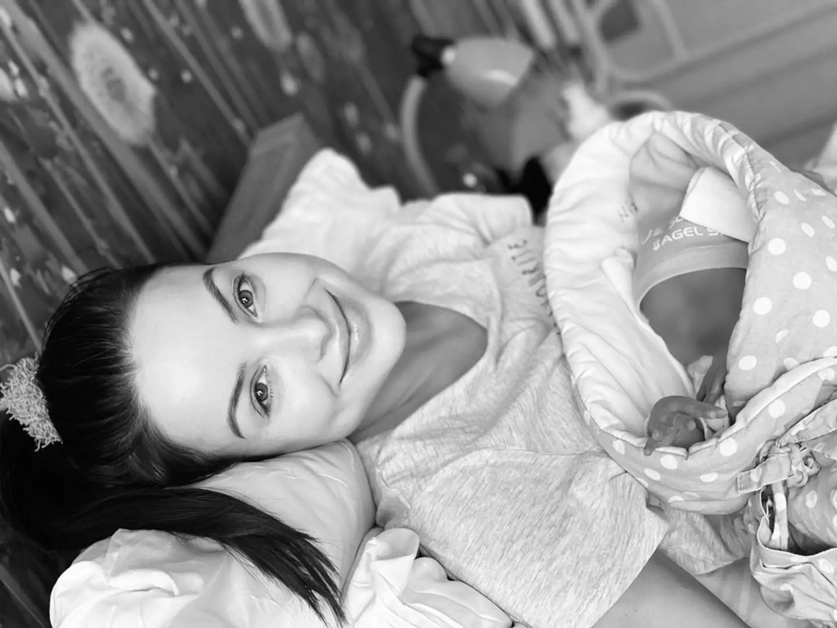 Veronika krátko po pôrode