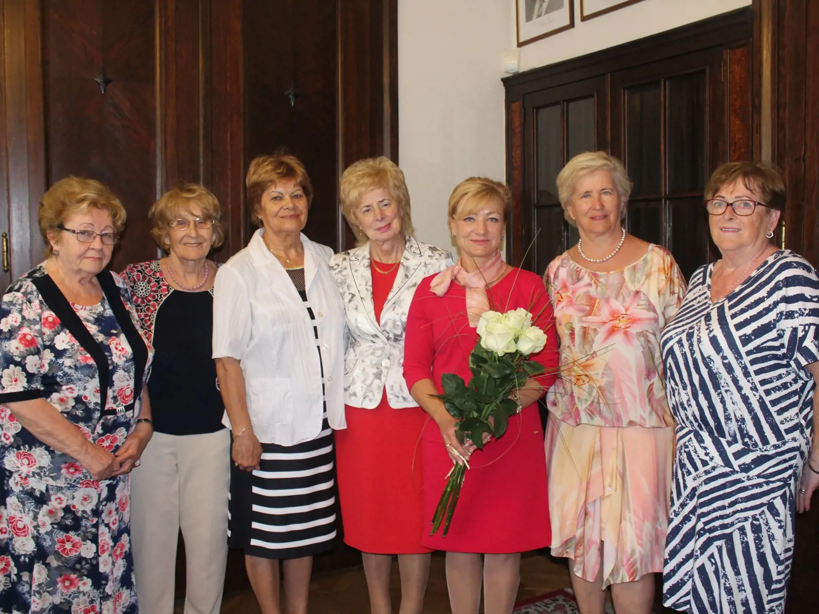 Ministerka kultúry Ľubica Laššáková s členkami Správnej rady Slovenska 