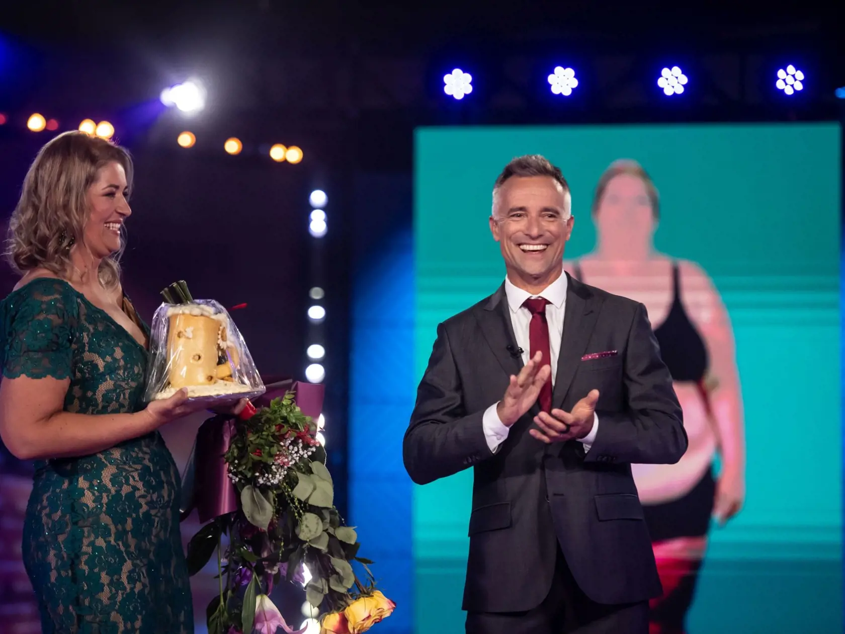 Soňa Šubjaková z Extrémnych premien vďaka drine schudla 60 kíl. Na galavečere vážila 78 kíl.