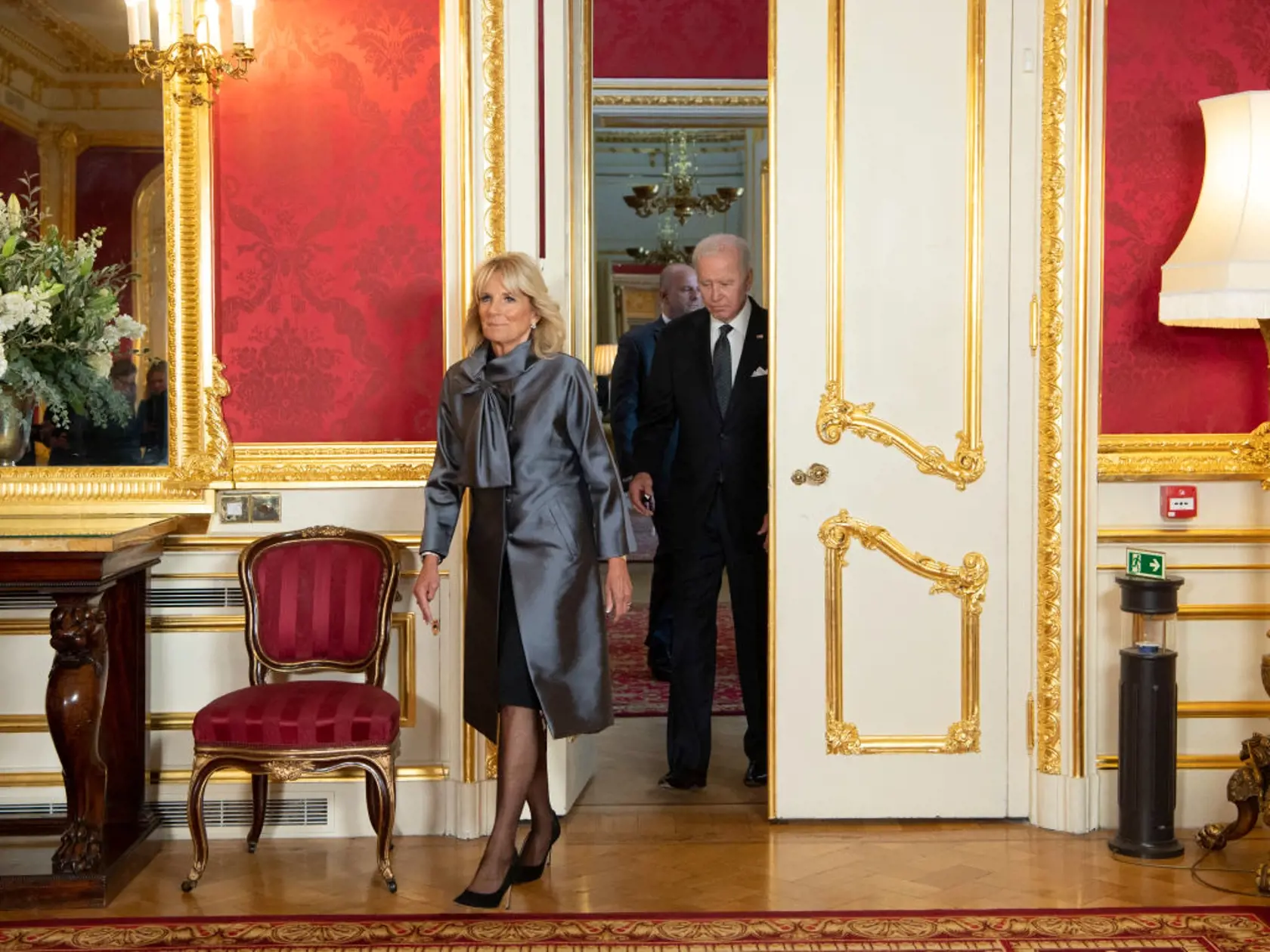 Na pohreb kráľovnej Alžbety II. v Londýne prišli politickí lídri, monarchovia aj zástupcovia diplomatických delegácií z celého sveta. Na fotke prvá dáma USA Jill Biden.