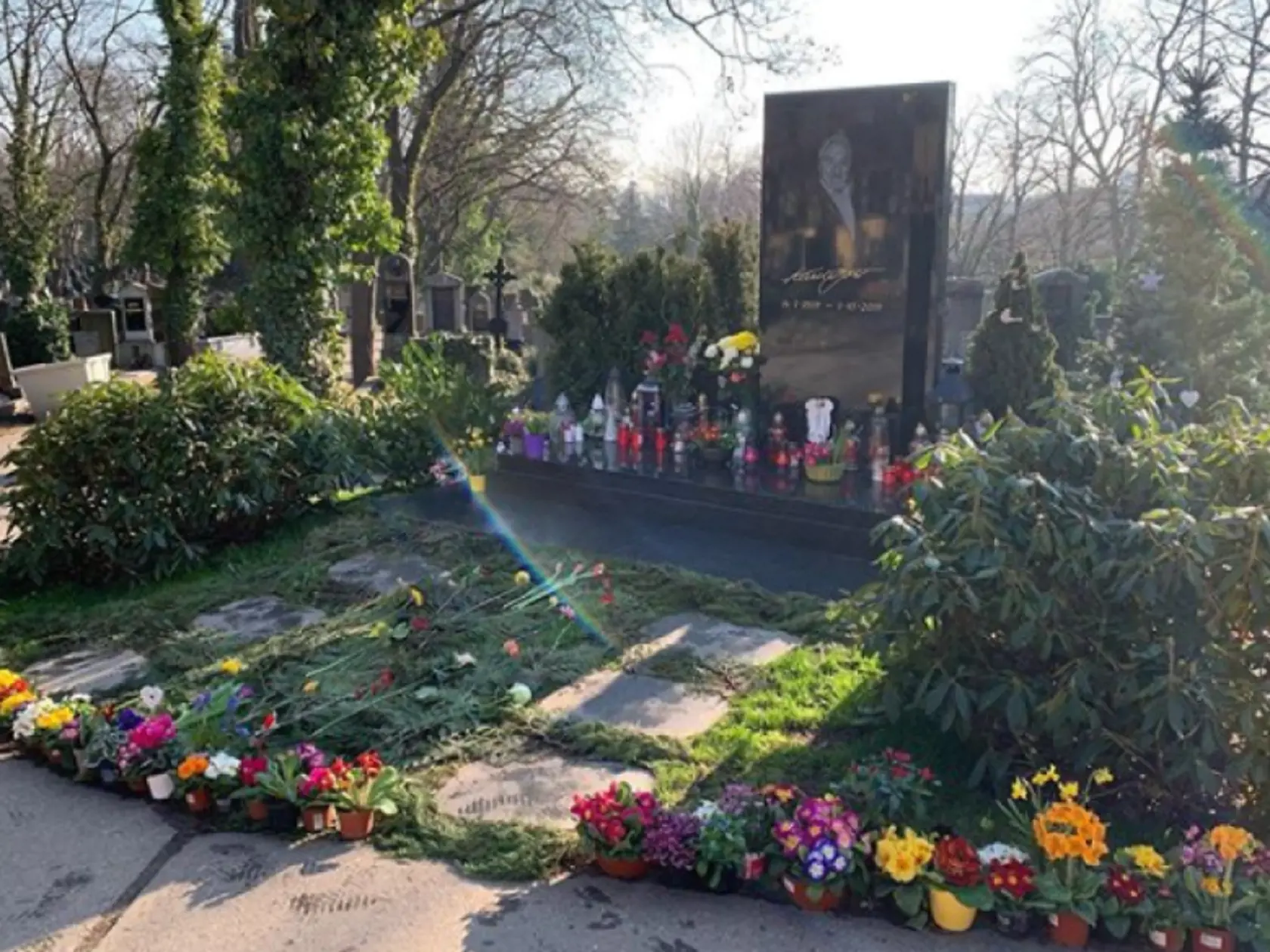 Ivana si taktiež pripomenula polročné "výročie", odkedy Karel Gott nie je medzi nami.