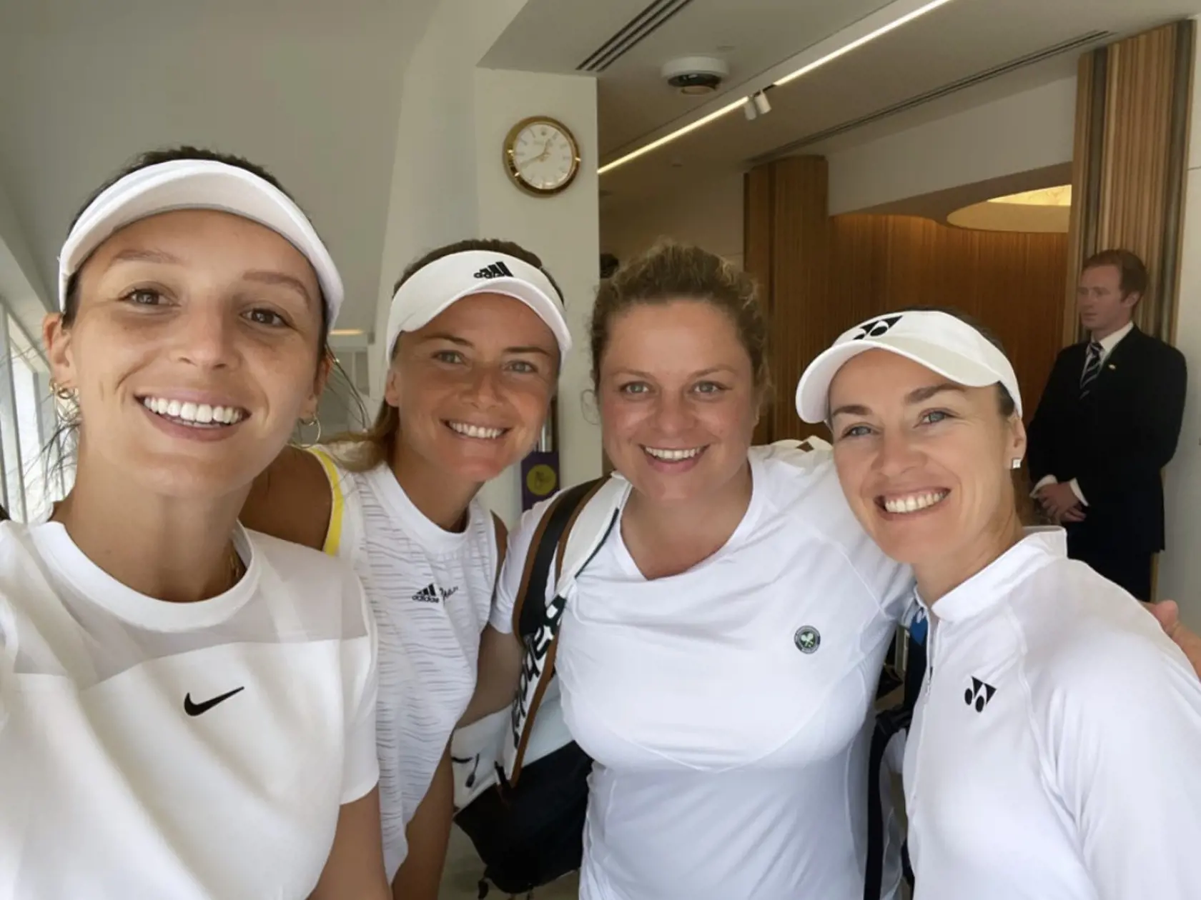 Hantuchová si uživala Wimbledon plnými dúškami a v spoločnosti tenisových legiend.