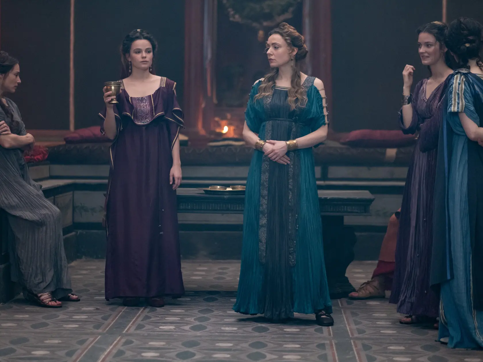 Seriál Domina je o príbehu tretej manželky Augusta Caesara, Livie Drusille, ktorú sprevádzajú neustále intrigy, aféry, bitky o moc a politický vplyv v srdci Rímskej ríši.