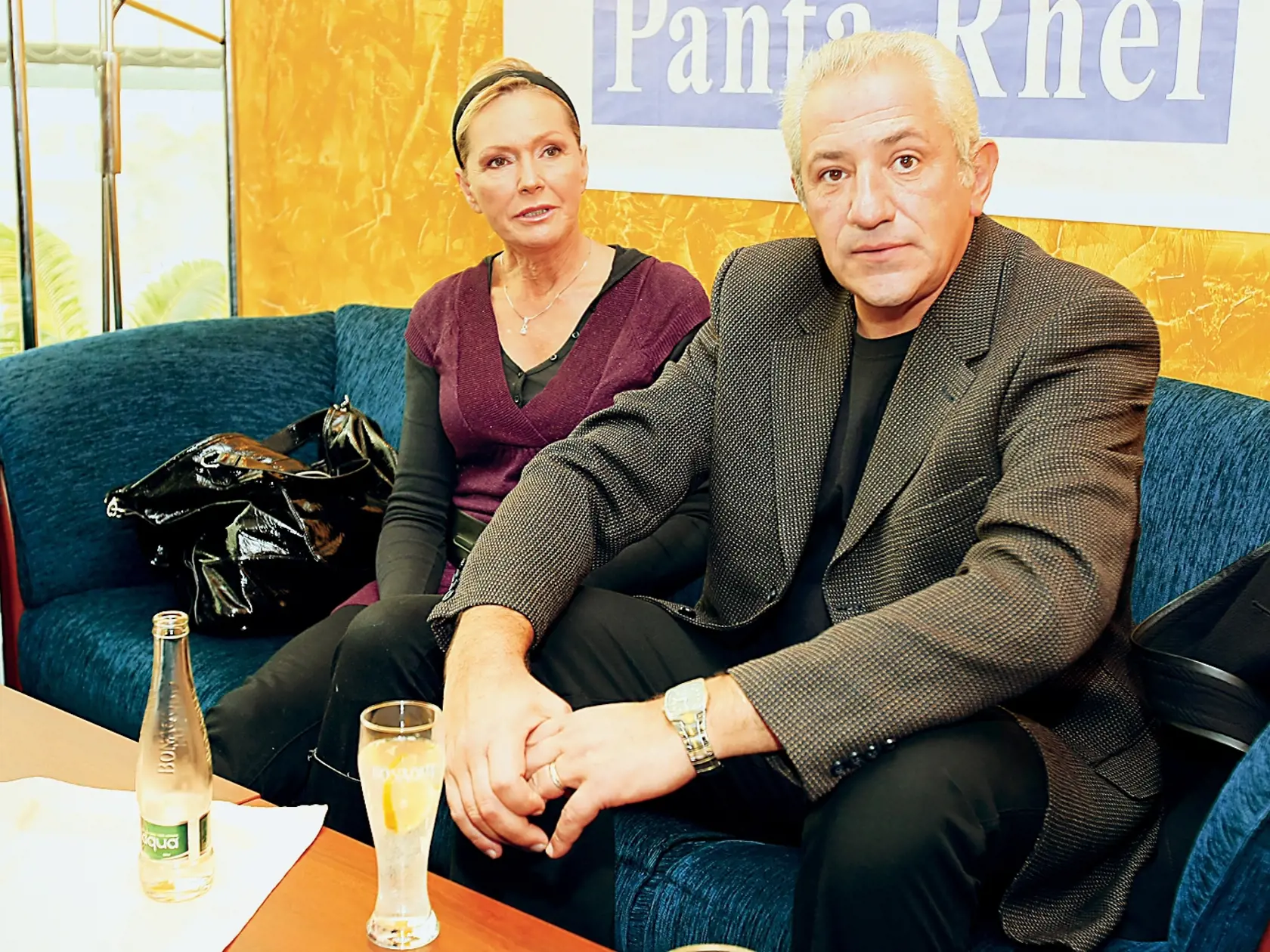 Speváčka Helena Vondráčková a manžel Martin Michal, krst knihy Lesk a špína showbyznysu