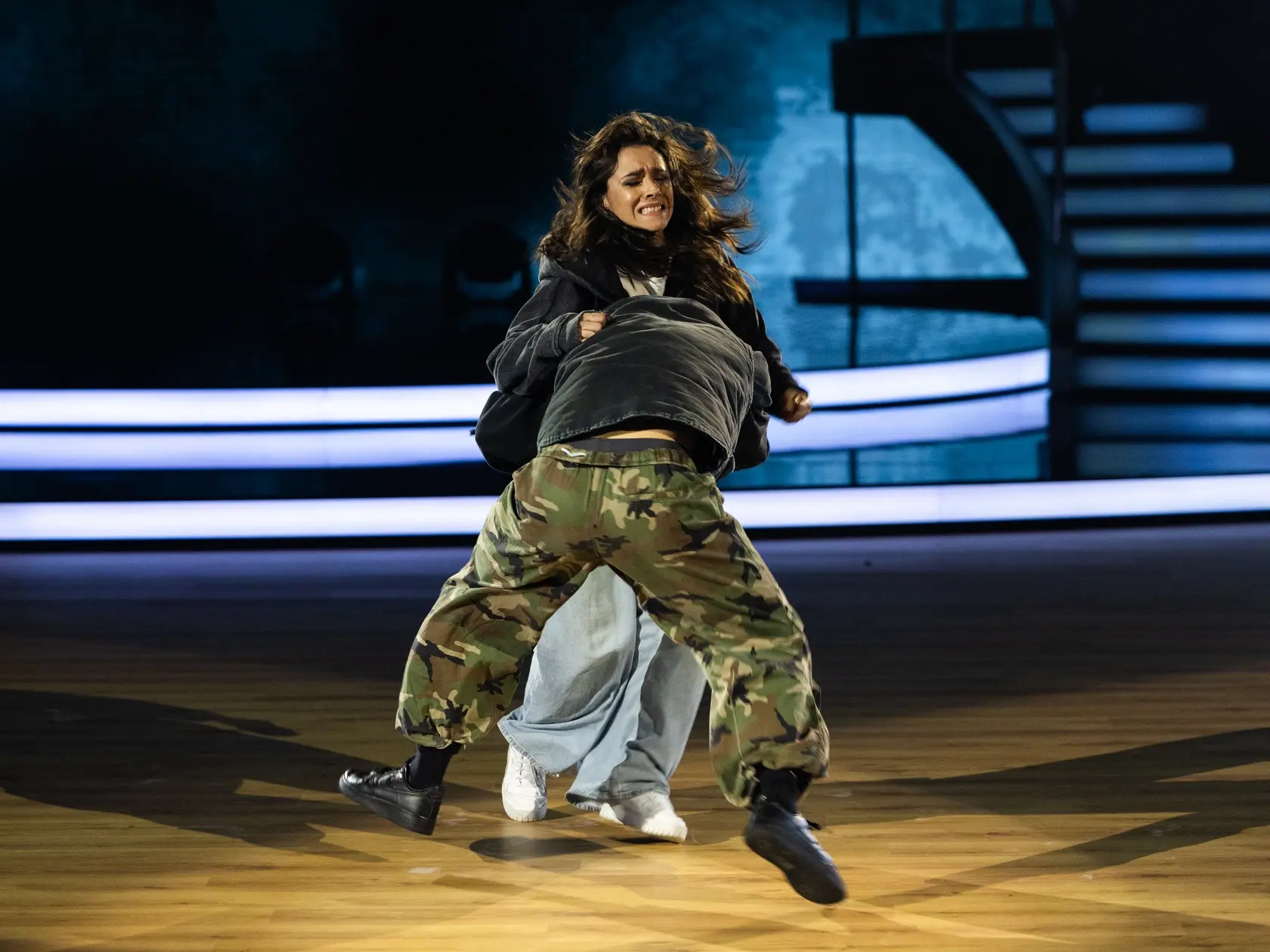 Eva Burešová a Matyáš Adamec počas siedmeho kola Let's dance 2025.
