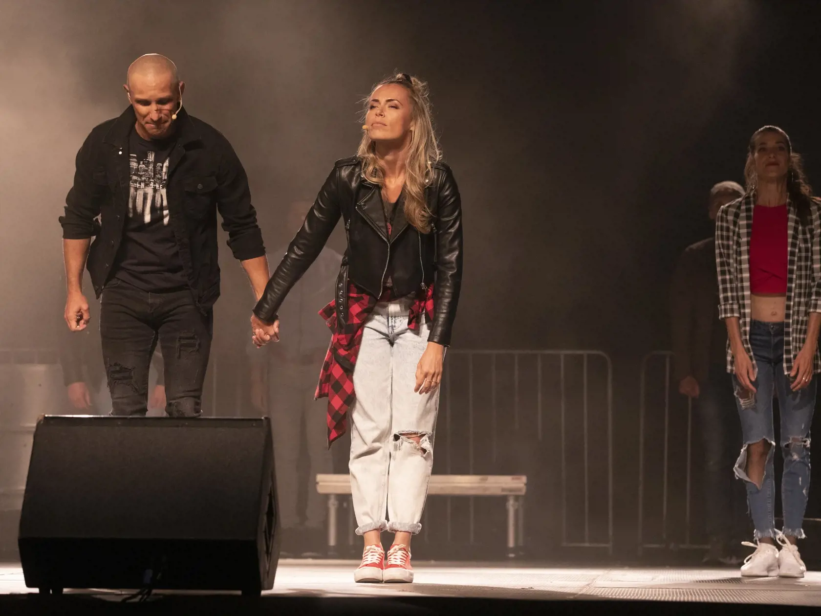 Krst CD nosiča Cyrano z predmestia.
Na snímke: Mirka Partlová