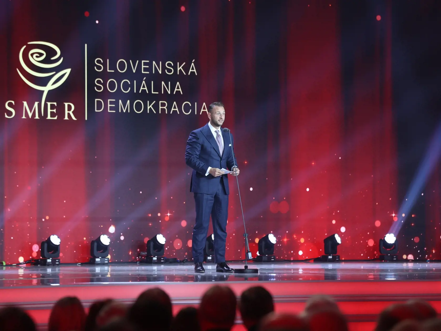Príhovor mal aj minister vnútra Matúš Šutaj Eštok.