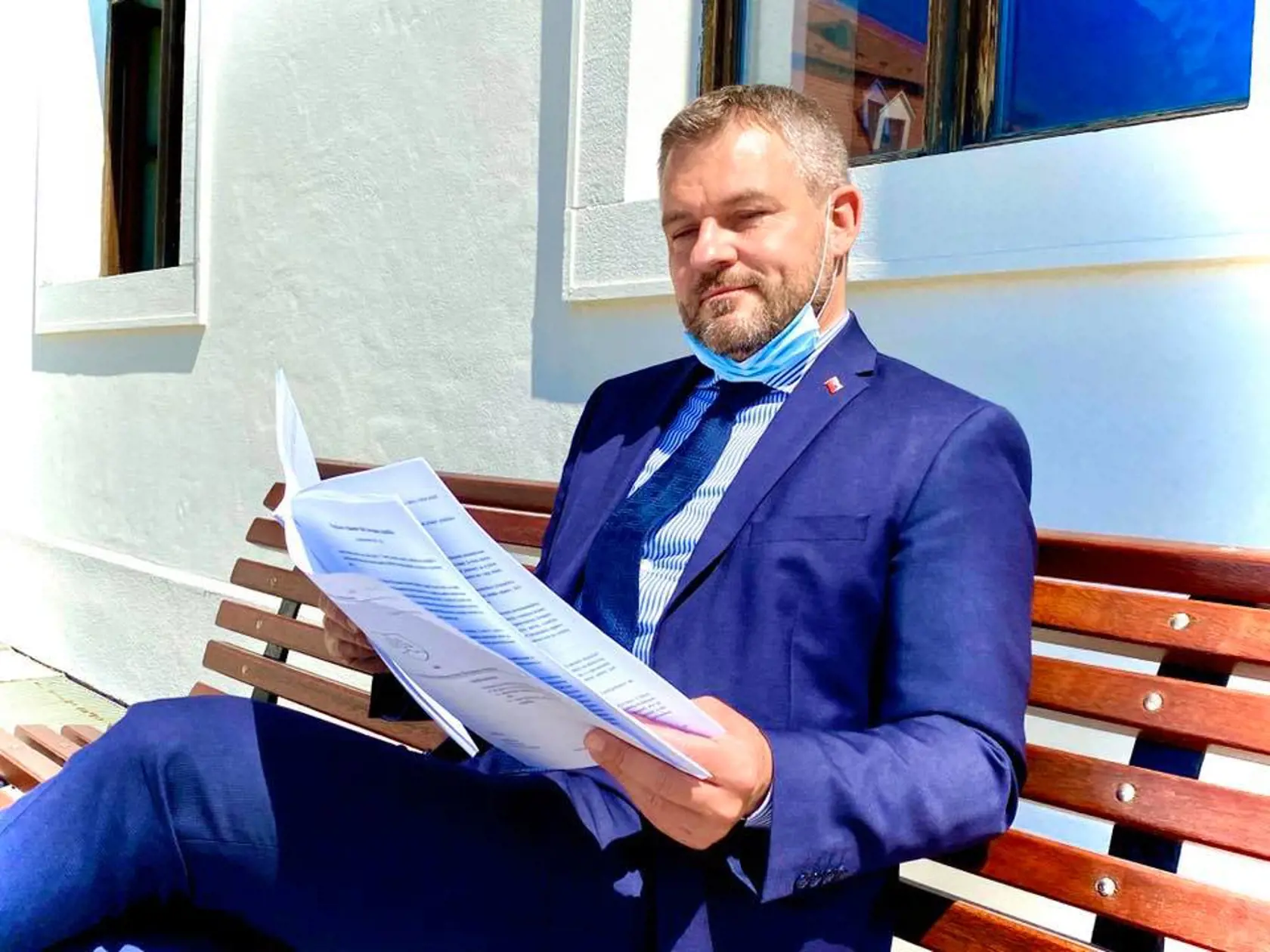 Peter Pellegrini - poslanec NR SR a predseda mimoparlamentnej strany Hlas-SD