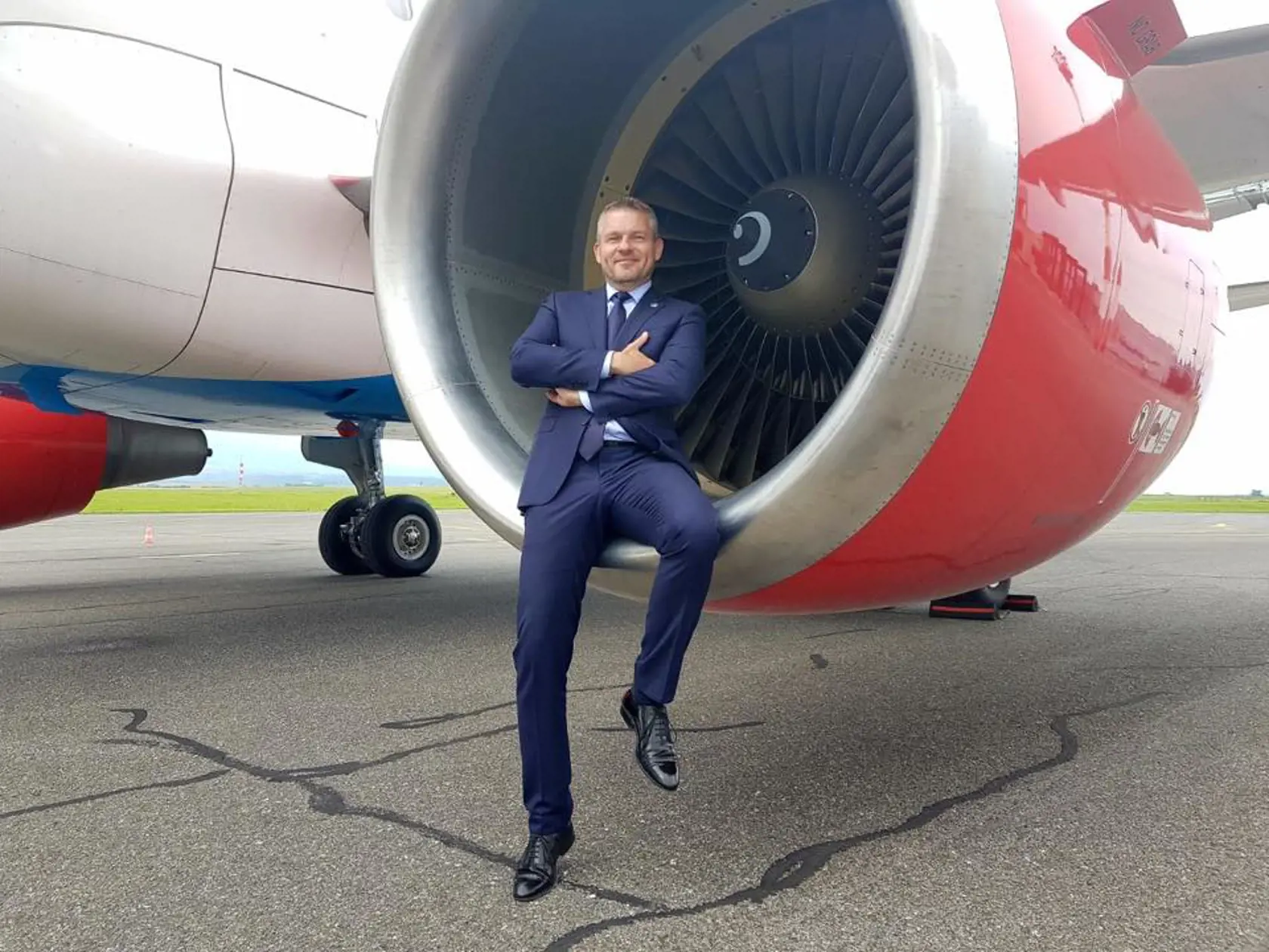 Peter Pellegrini - poslanec NR SR a predseda mimoparlamentnej strany Hlas-SD