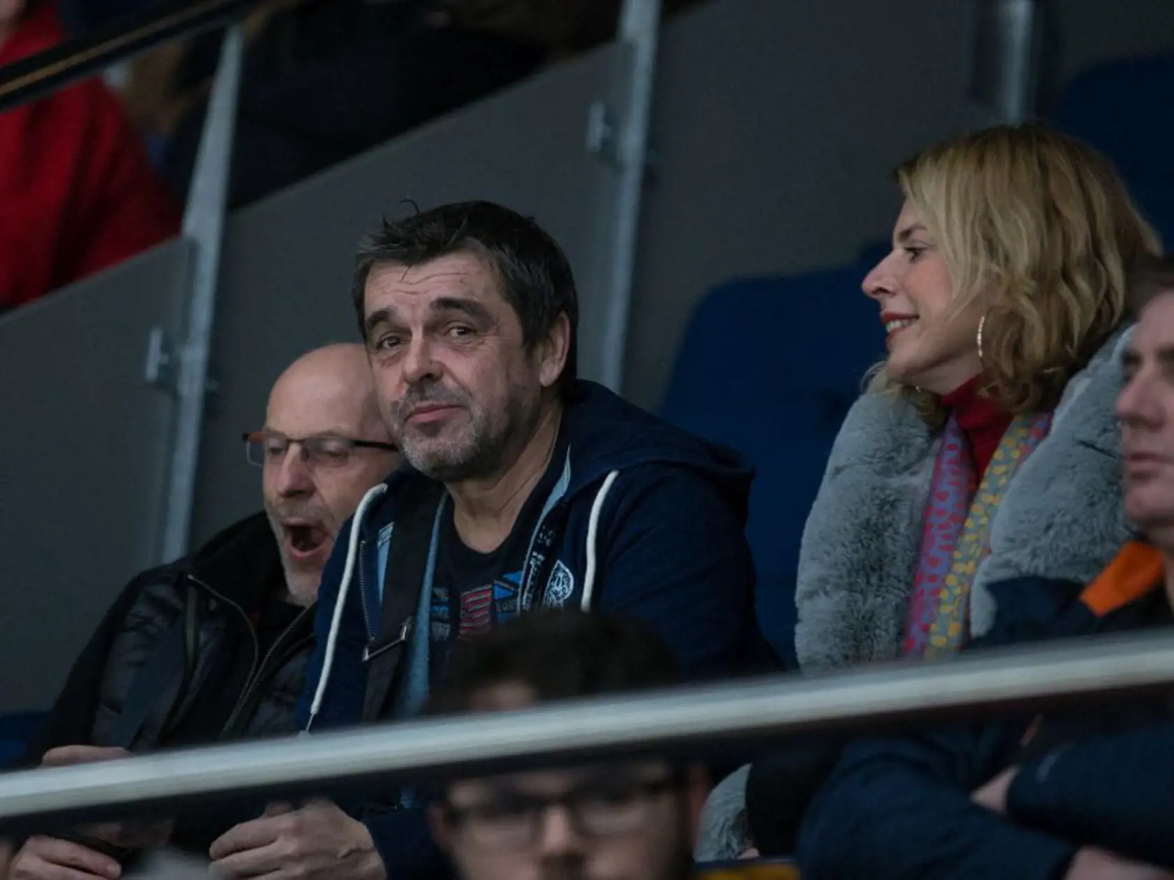 Zápas Slovana si vychutnal aj herec a moderátor Peter Kočiš.