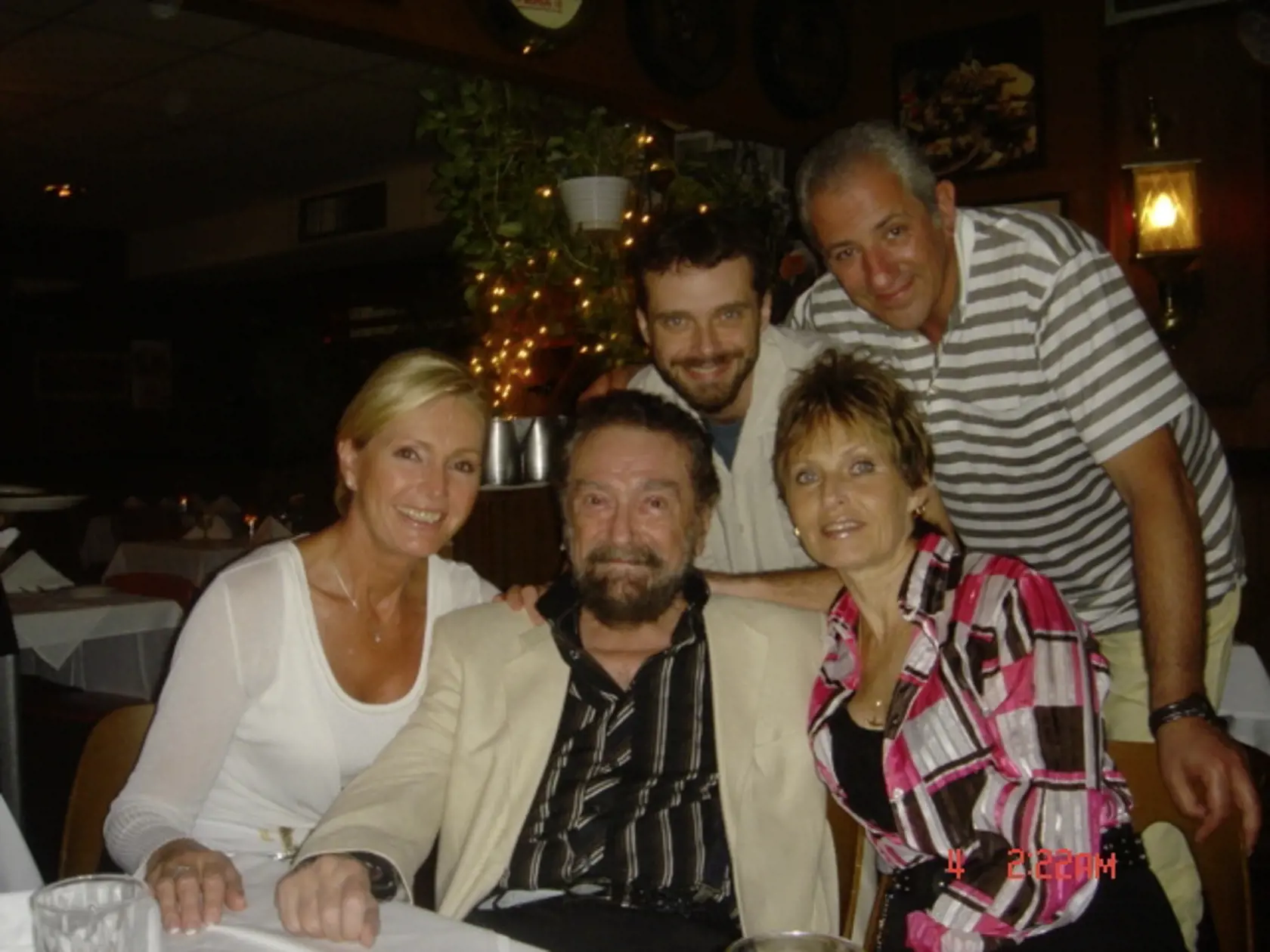 Helena Vondráčková, jej manžel Martin Michal, Waldemar Matuška Waldemar, Olga Matušková - Blechová a syn Waldemar George Matuska.