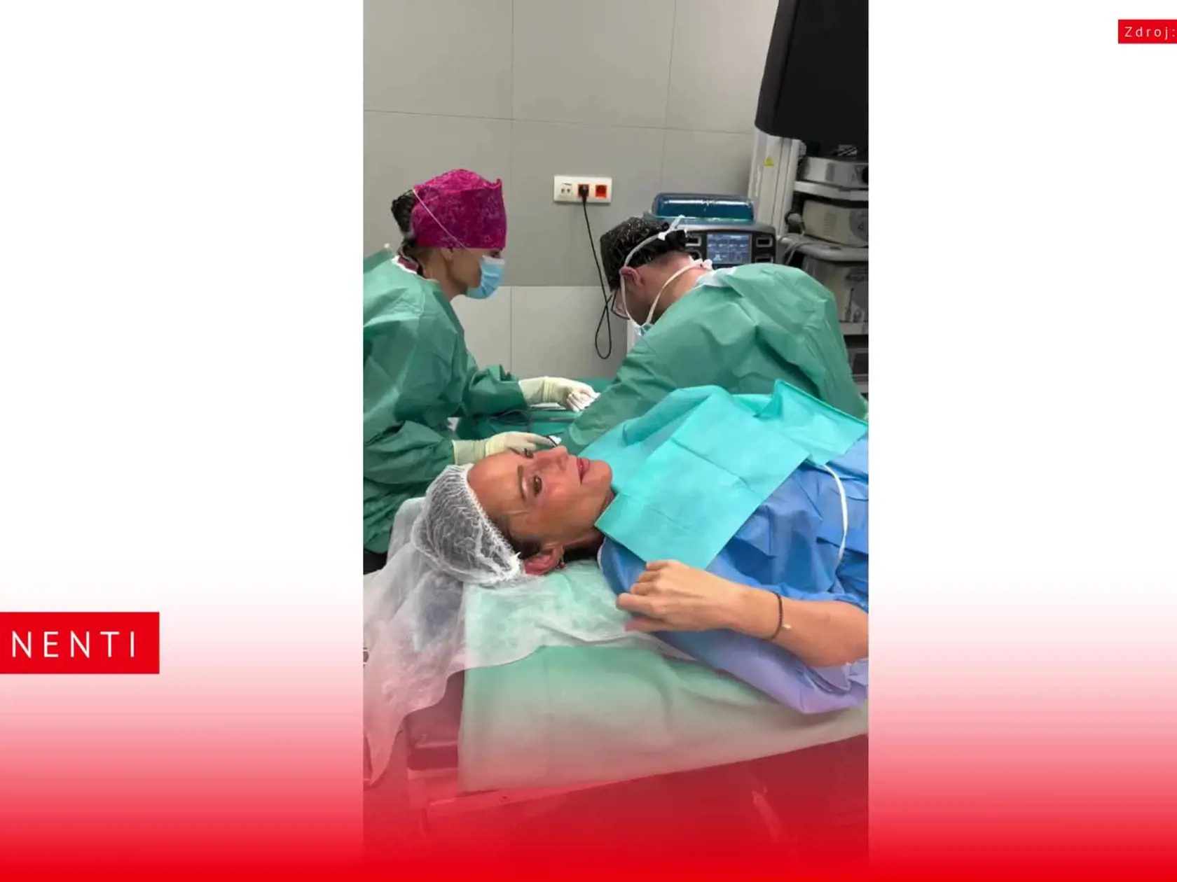 obrazok k videu 2642849: Sisa Sklovská si počas operácie spievala.