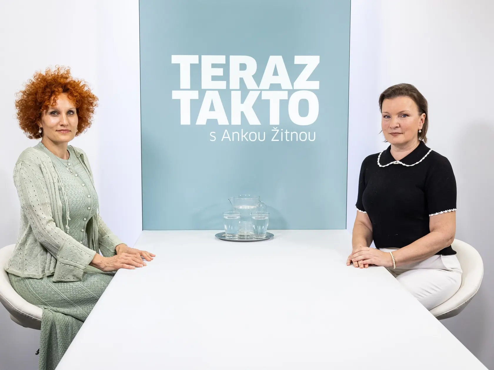 Diskusná relácia "Teraz Takto s Ankou Žitnou", ktorej hosťom bola štátna tajomníčka Ministerstva spravodlivosti SR Katarína Roskoványi.