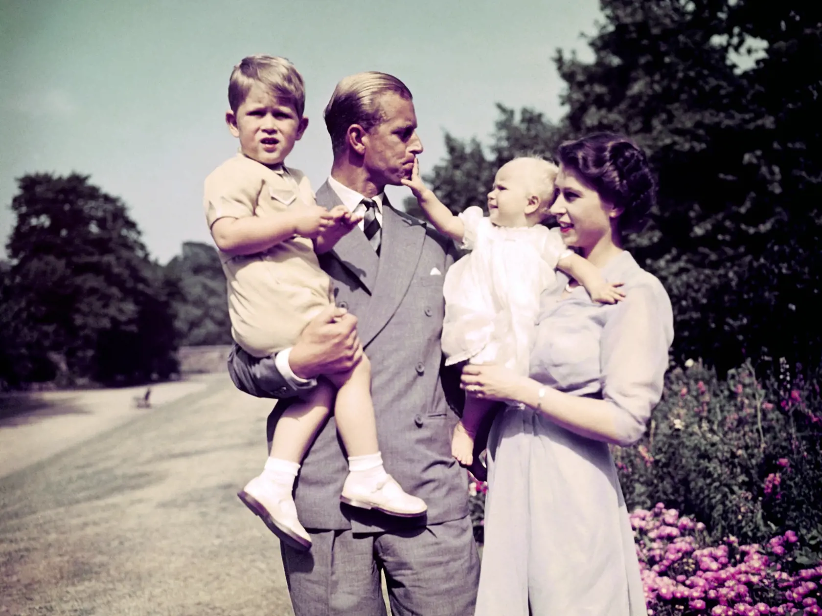 Playful Portrait of the Royal Family