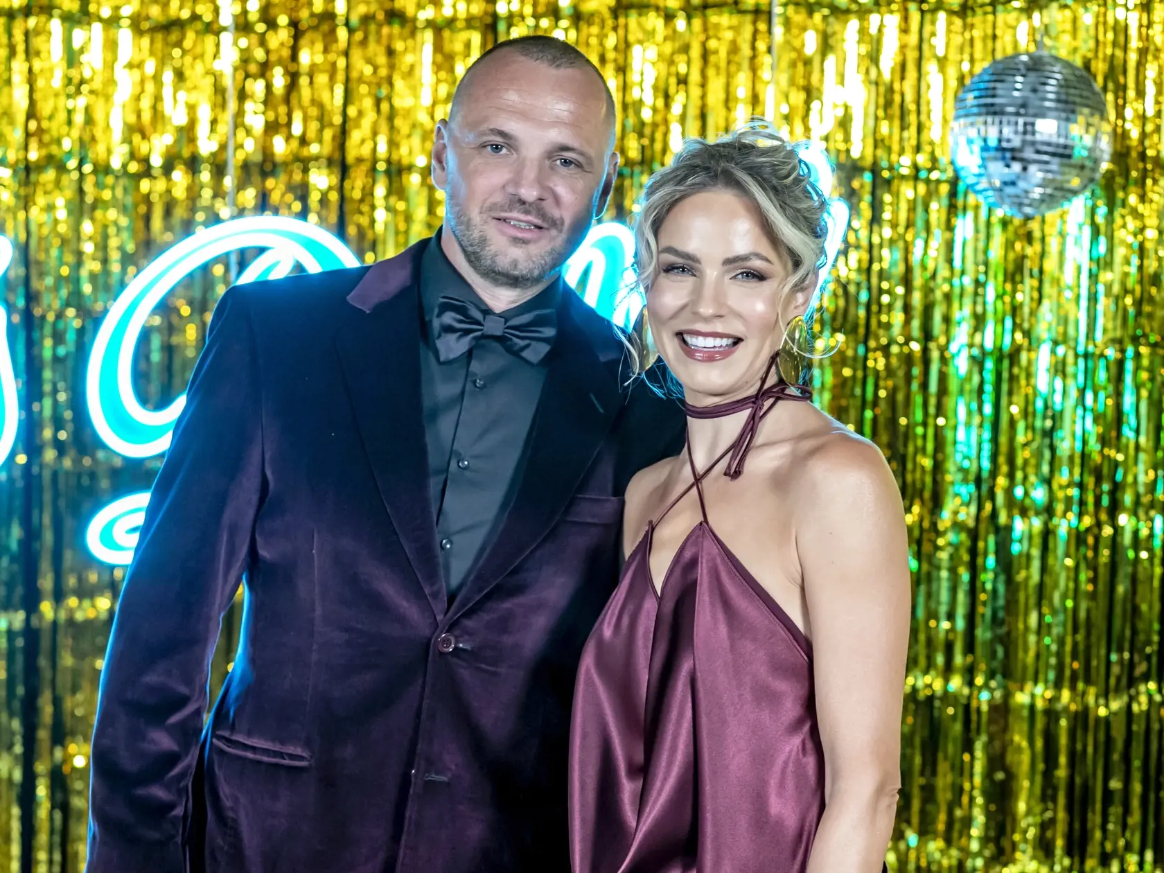 Marián Gáborík a manželka Ivana pred Let's Dance 2025.