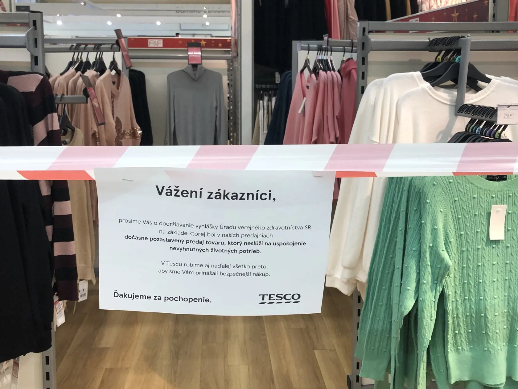 Textil bol minulý rok opáskovaný.