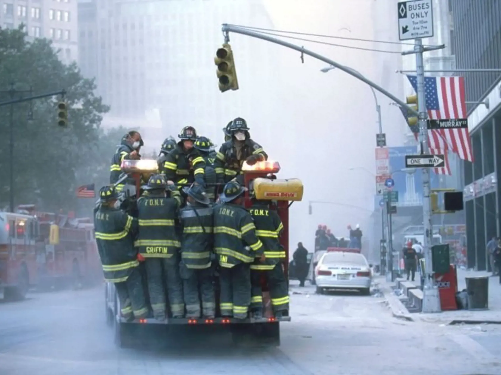 Aj takto to vyzeralo 11. septembra 2001 v uliciach New Yorku.