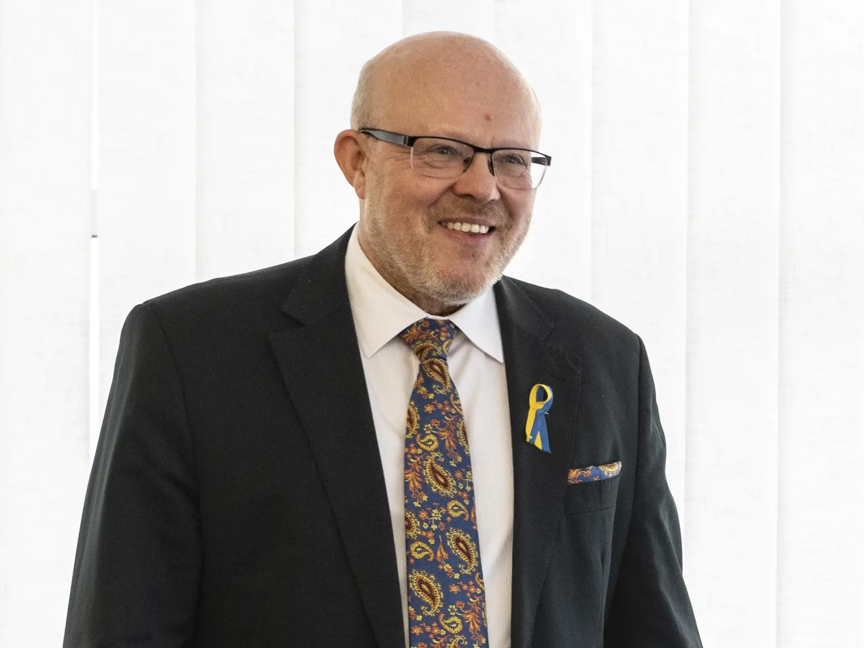 Na snímke minister zdravotníctva Českej republiky Vlastimil Válek sa usmieva počas bilaterálneho rokovania s ministrom zdravotníctva SR Vladimírom Lengvarským v Bratislave v pondelok 2. mája 2022. FOTO TASR - Pavel Neubauer


