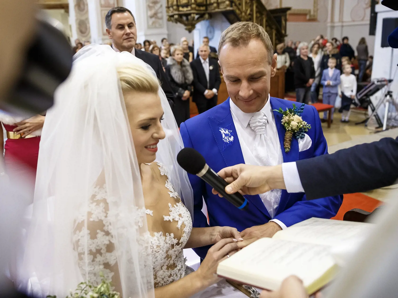 Svadobný deň moderátorskej dvojice.