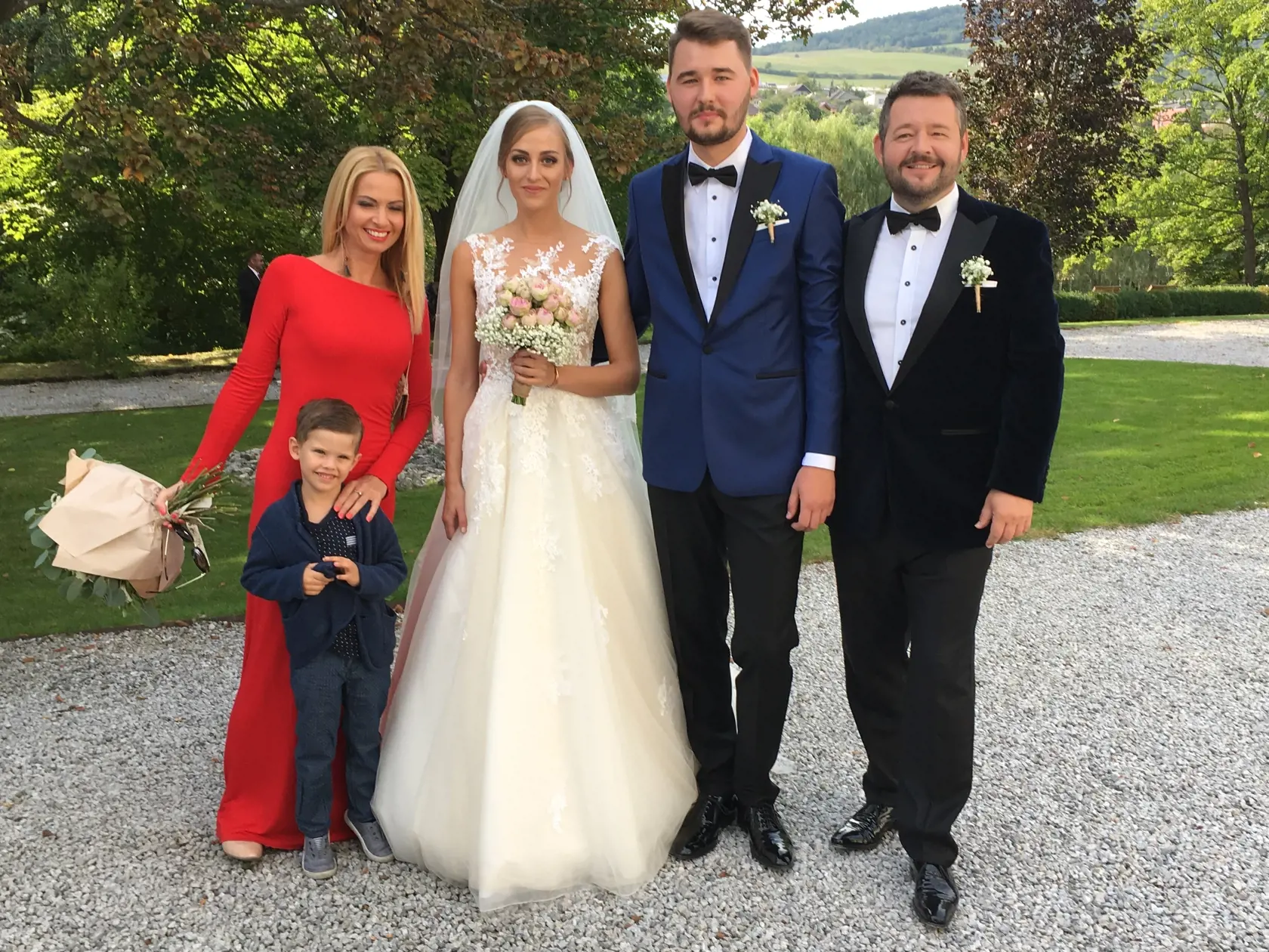 Marianna Ďurianova je krstnou mamou Hudákovej dcéry Evky, preto na svadbe nechýbala. 