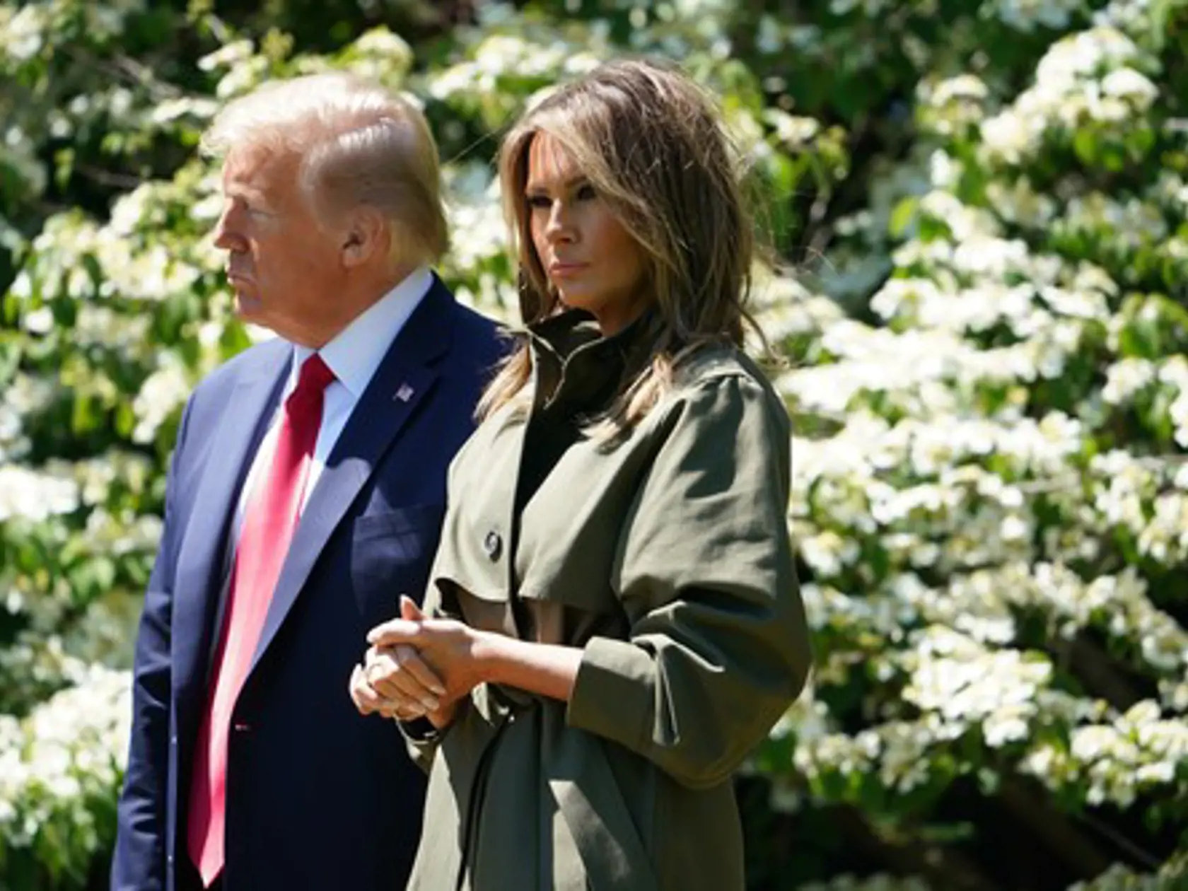 Melania Trump a Donald Trump.