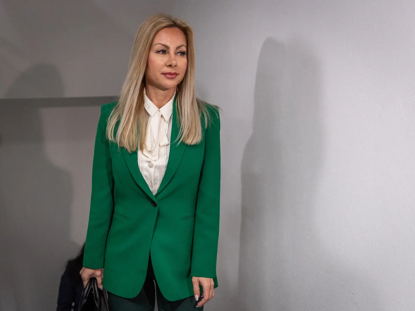 Na snímke priateľka Mikuláša Černáka Monika Křivová.