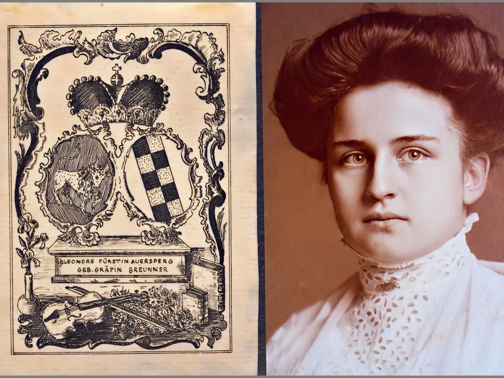 Ich otec sa tu narodil pred viac ako sto rokmi a jeho matkou bola princezná Eleonore Ernestine von Auersperg.
