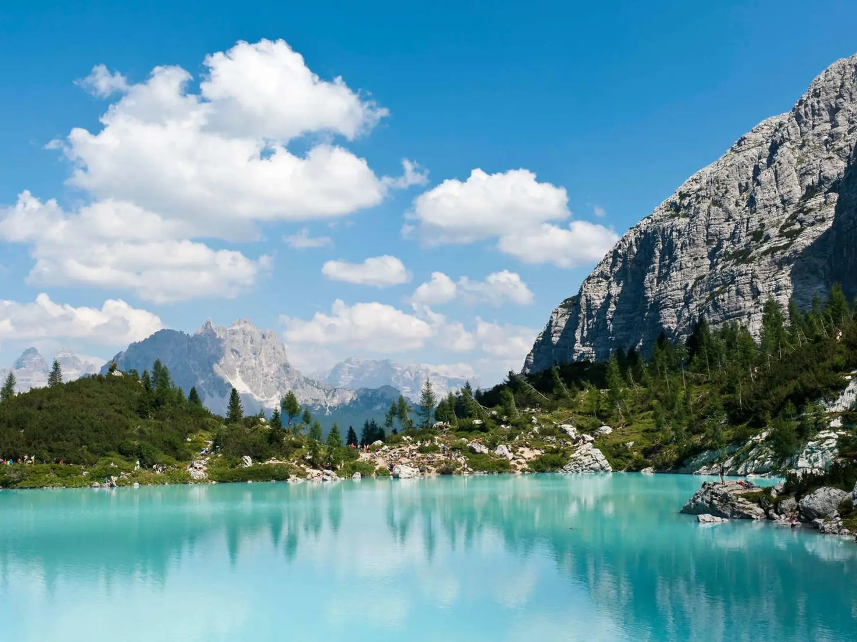 Národný park Dolomiti Bellunesi, Taliansko.