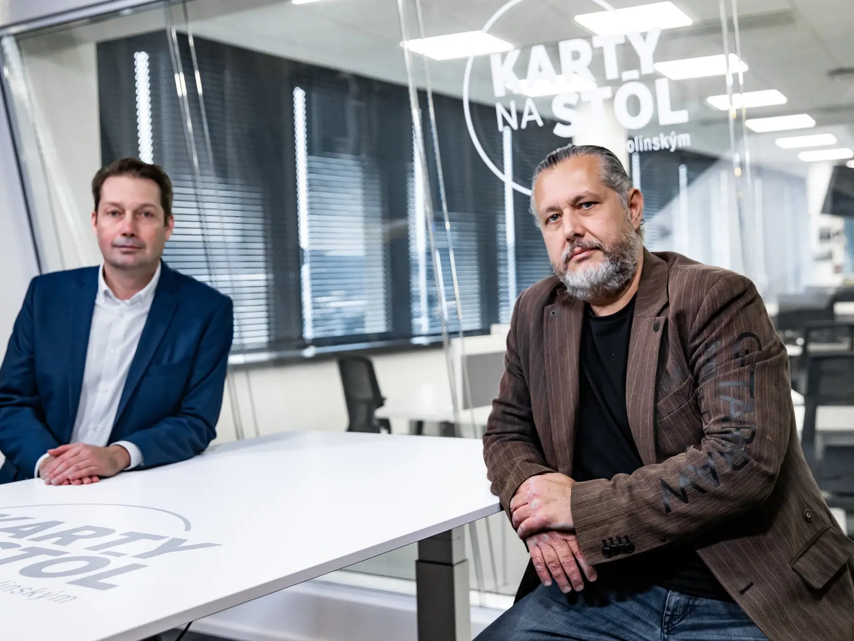 Diskusná relácia “Karty na stôl”, ktorej hosťom bol Oskar Rózsa multiinštrumentalista.
