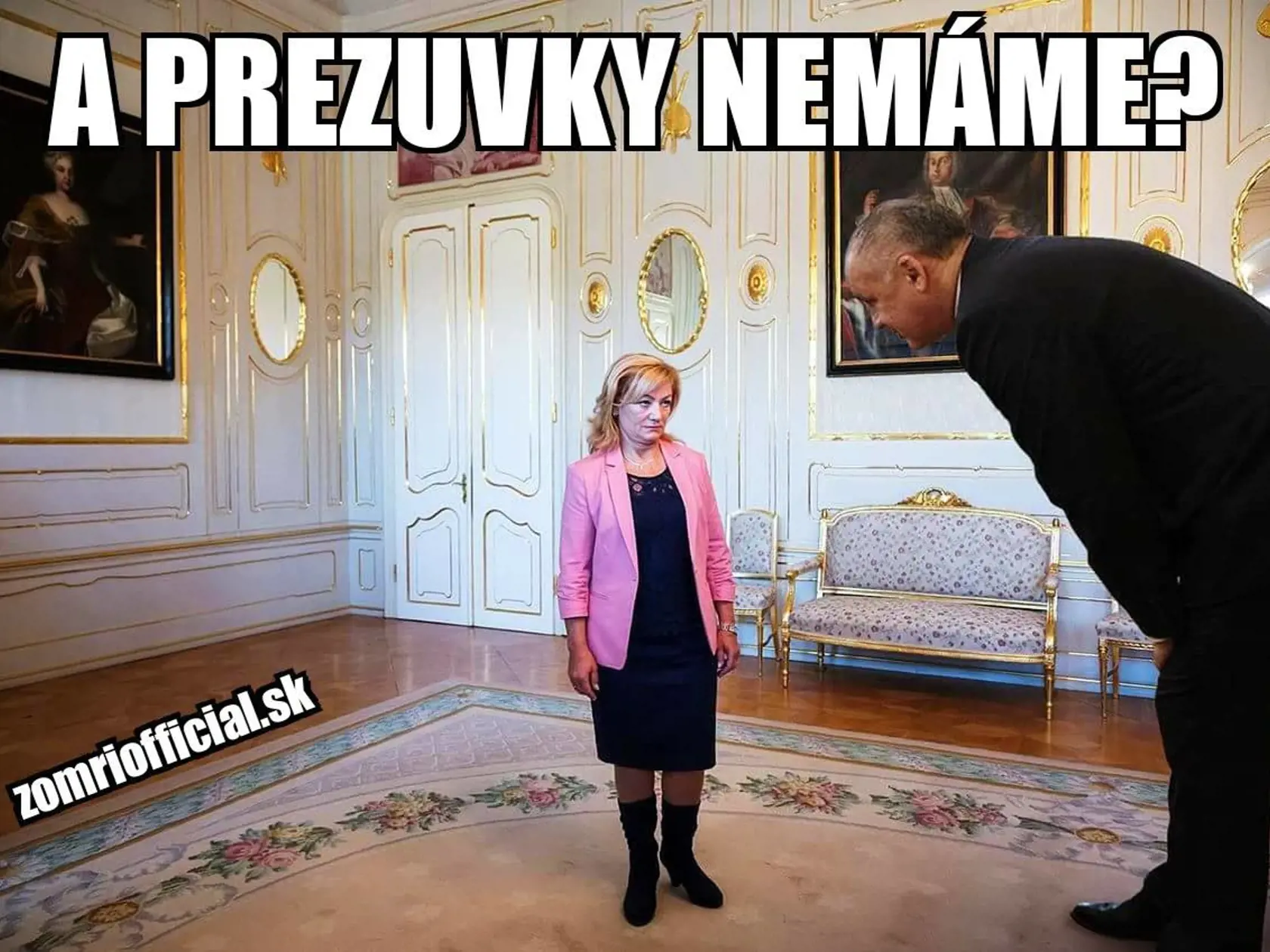 Ľubica Laššáková na prvom stretnutí s prezidentom Andrejom Kiskom sa previnila voči protokolu čižmami