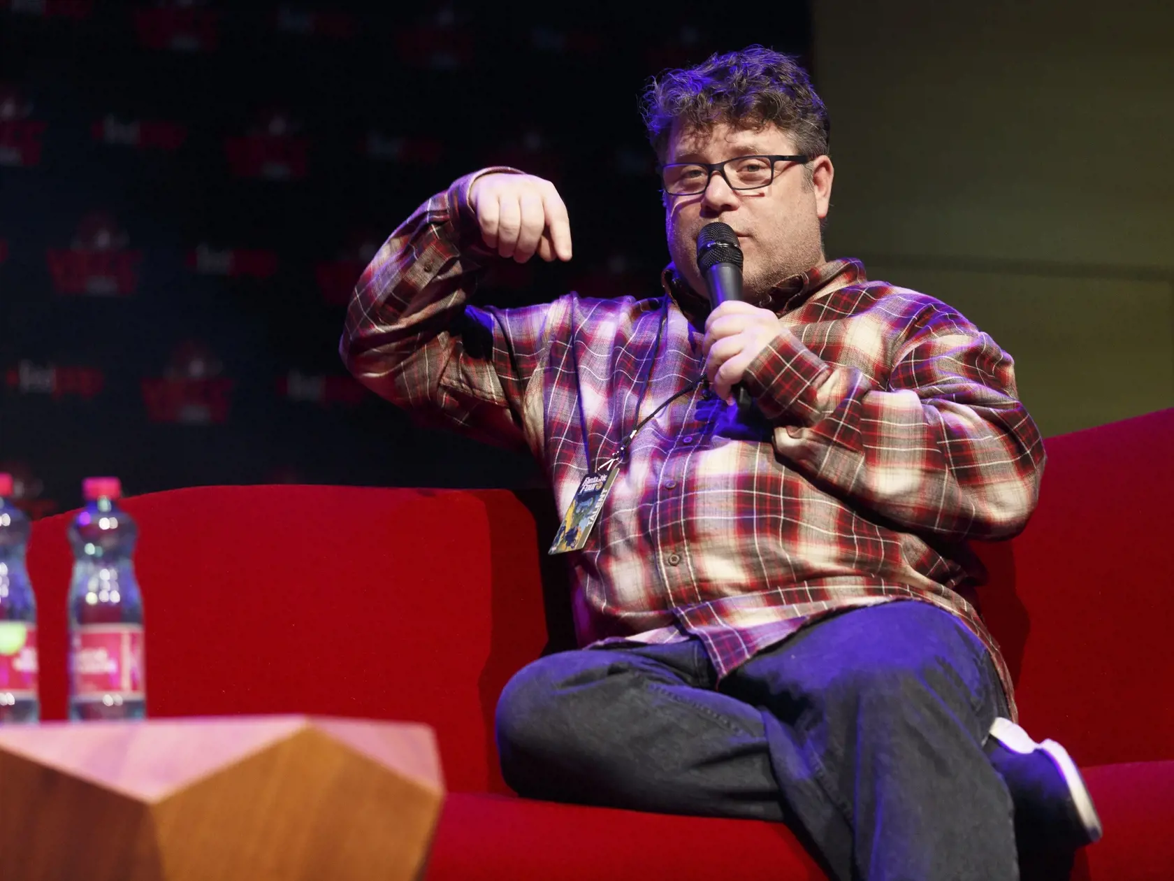 Herec Sean Astin na festivale Comic Con vo Viedni