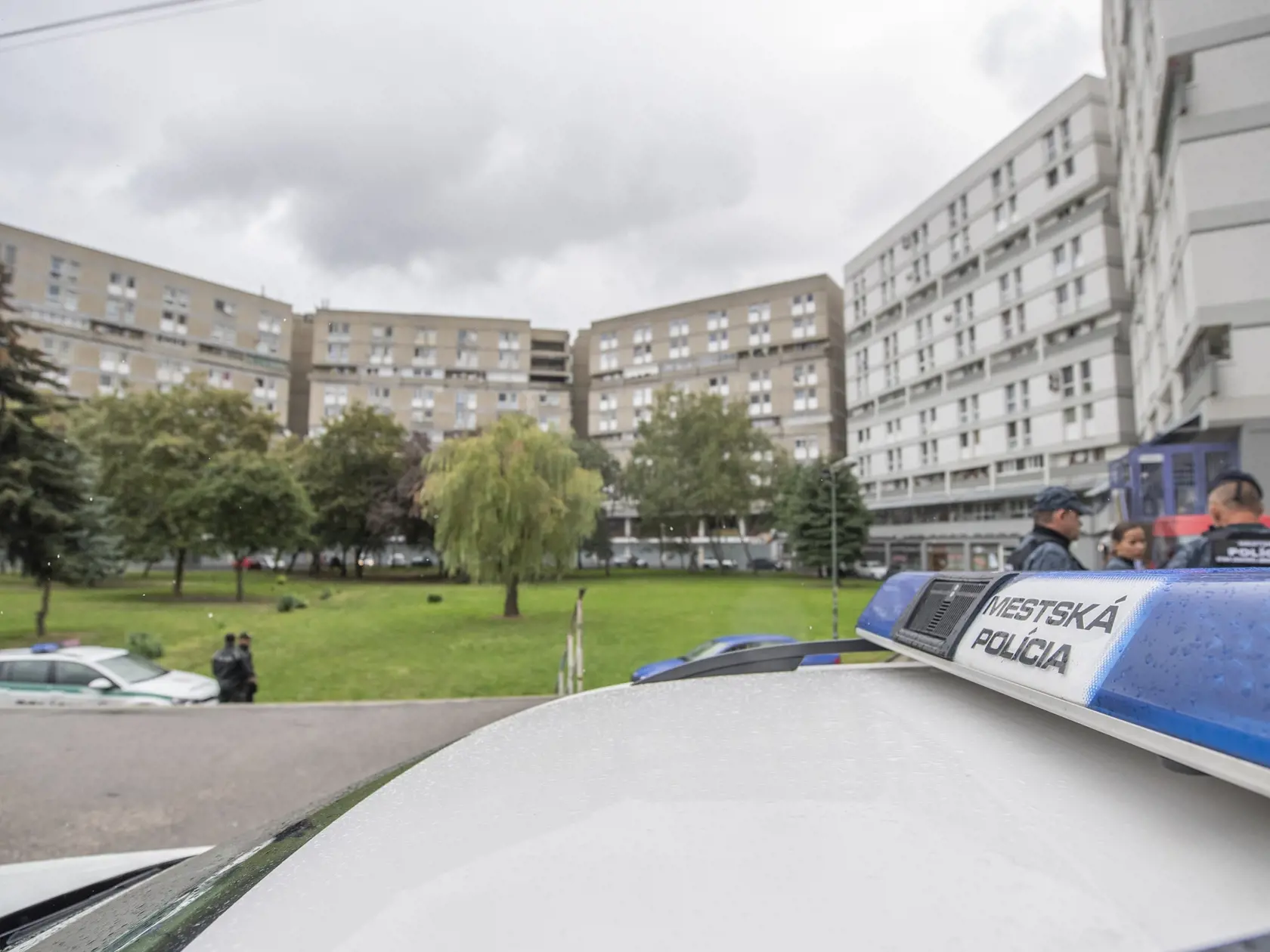 Snímka z otvorenia nového vysunutého pracoviska Mestskej polície Bratislava, ktoré vzniklo na Stavbárskej ulici v objekte Pentagonu 19. septembra 2022. FOTO TASR - Martin Baumann