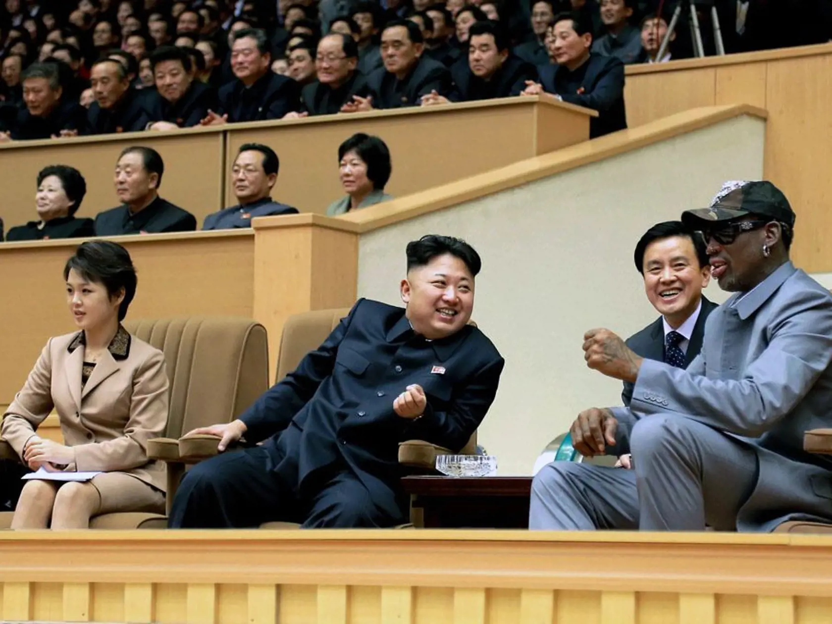 Dennis Rodman považuje severokórejského diktátora Kim Čong-una za láskavého mladíka.