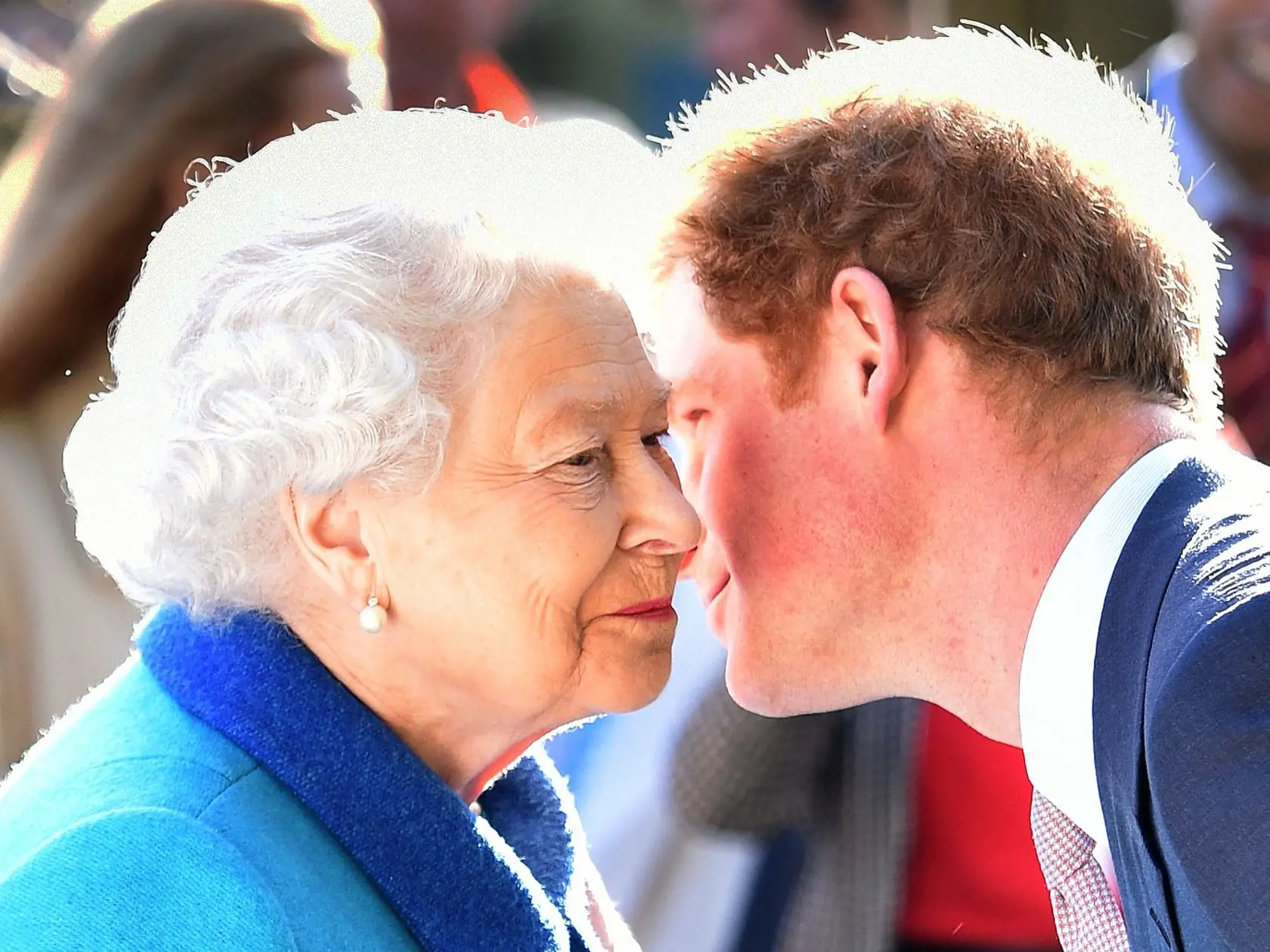 Princ Harry s babičkou kráľovnou Alžbetou II. 