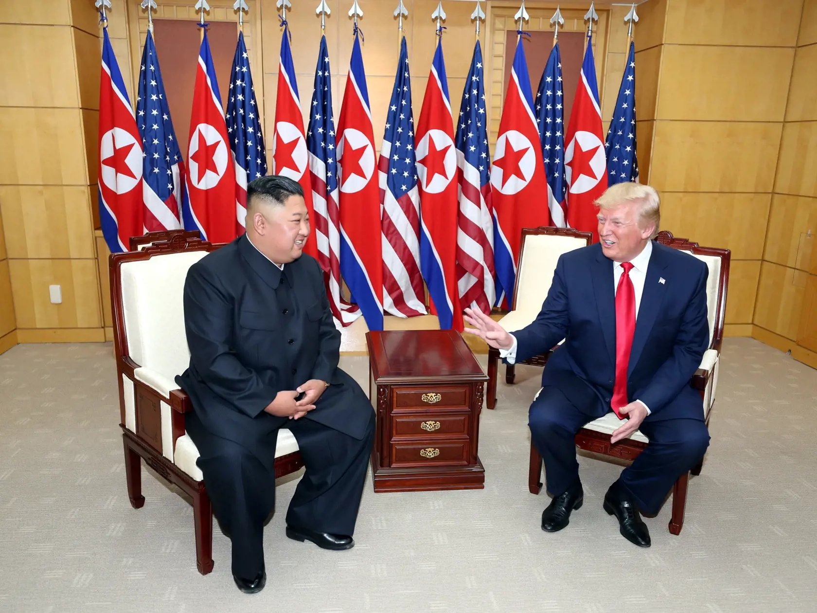 Kimov samit s prezidentom USA Donaldom Trumpom