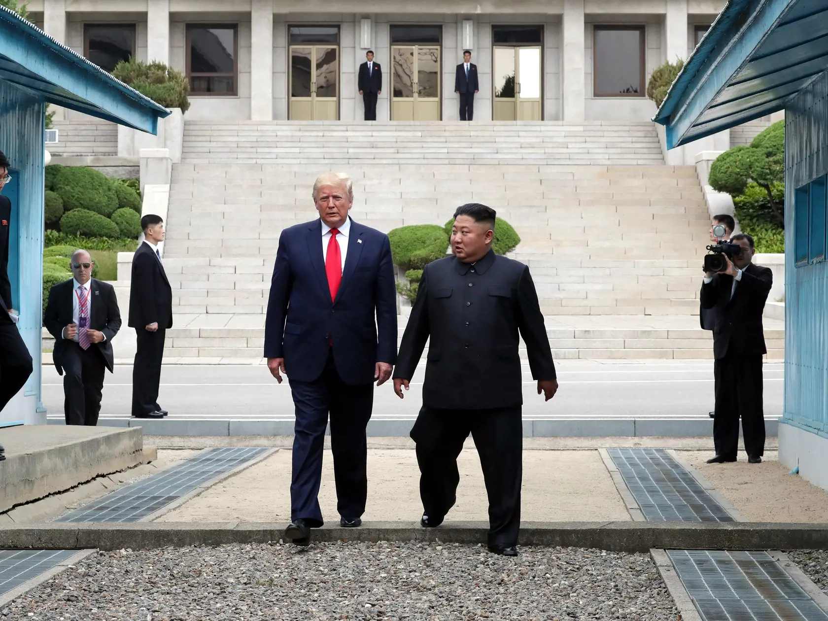 Kimov samit s prezidentom USA Donaldom Trumpom