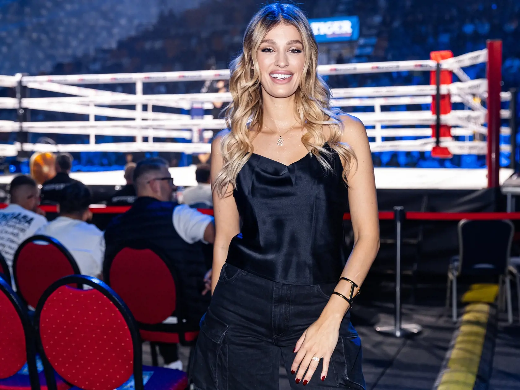 Fight Night Challenge 7 v Bratislave. Na snímke Jasmina Alagič Vrbovská.