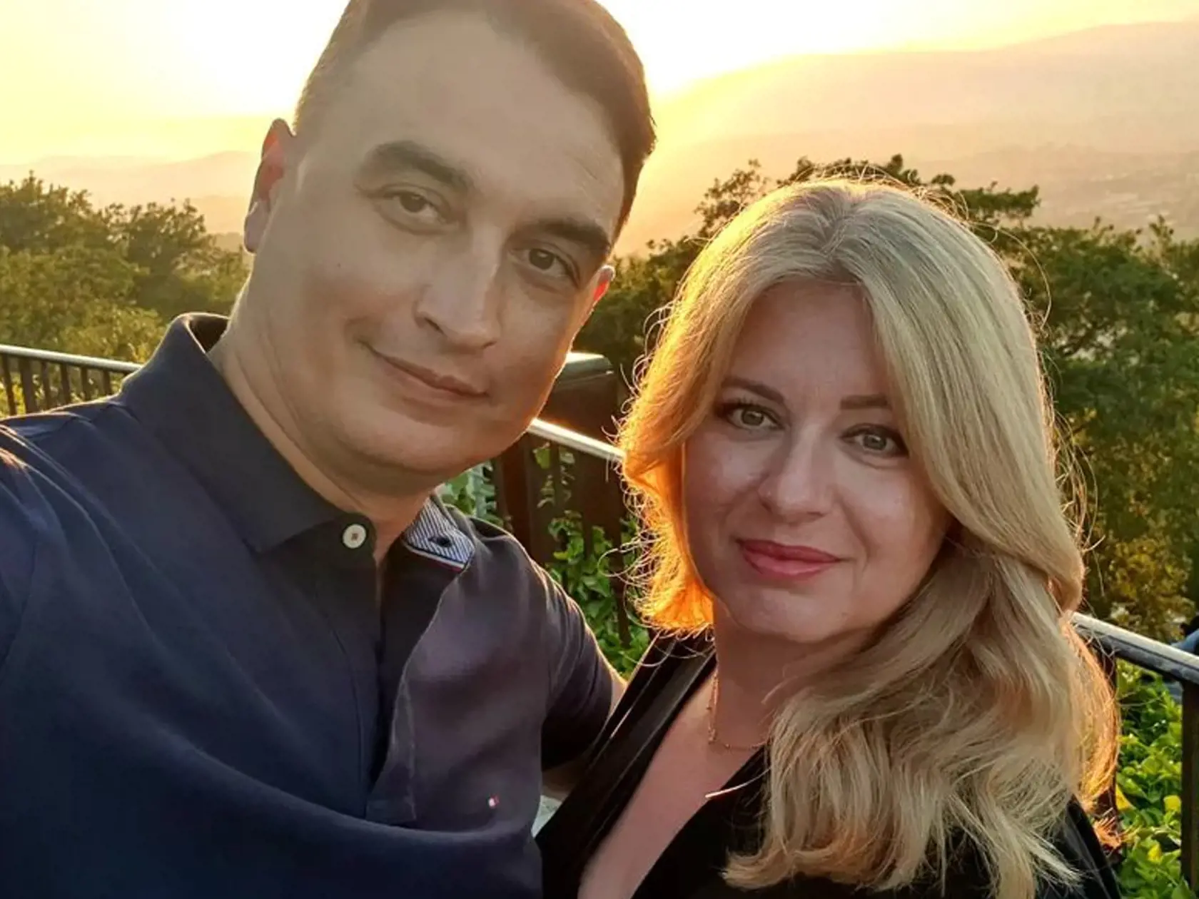 Zuzana Čaputová a Juraj Rizman