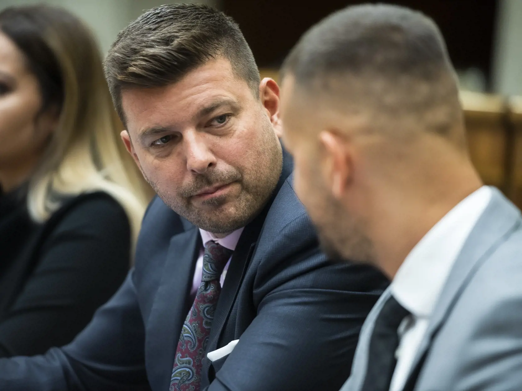 Na snímke poslanec NRSR Martin Borguľa (Sme rodina) počas rokovania 72. schôdze NR SR v Bratislave 20. septembra 2022. FOTO TASR - Jaroslav Novák 