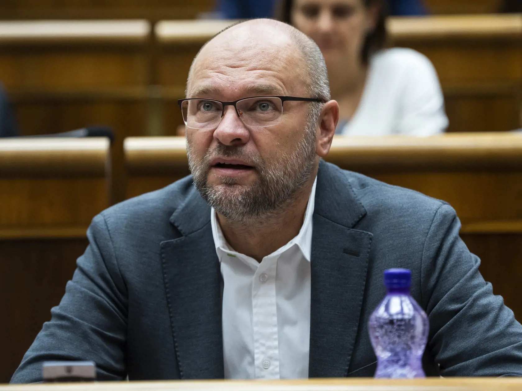 Na snímke poslanec NRSR Richard Sulík (SaS) počas rokovania 72. schôdze NR SR v Bratislave 20. septembra 2022. FOTO TASR - Jaroslav Novák 