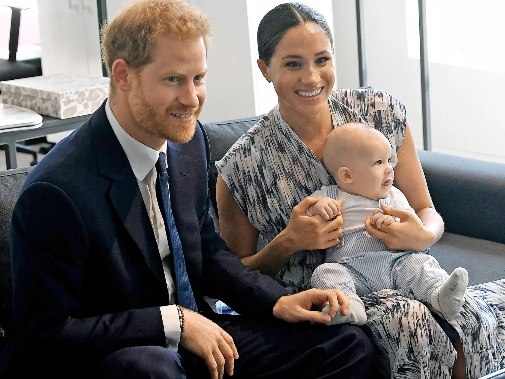 Njviac fotografií Archieho pochádza z oficiálnej cesty Sussexovcov po južnej Afrike.