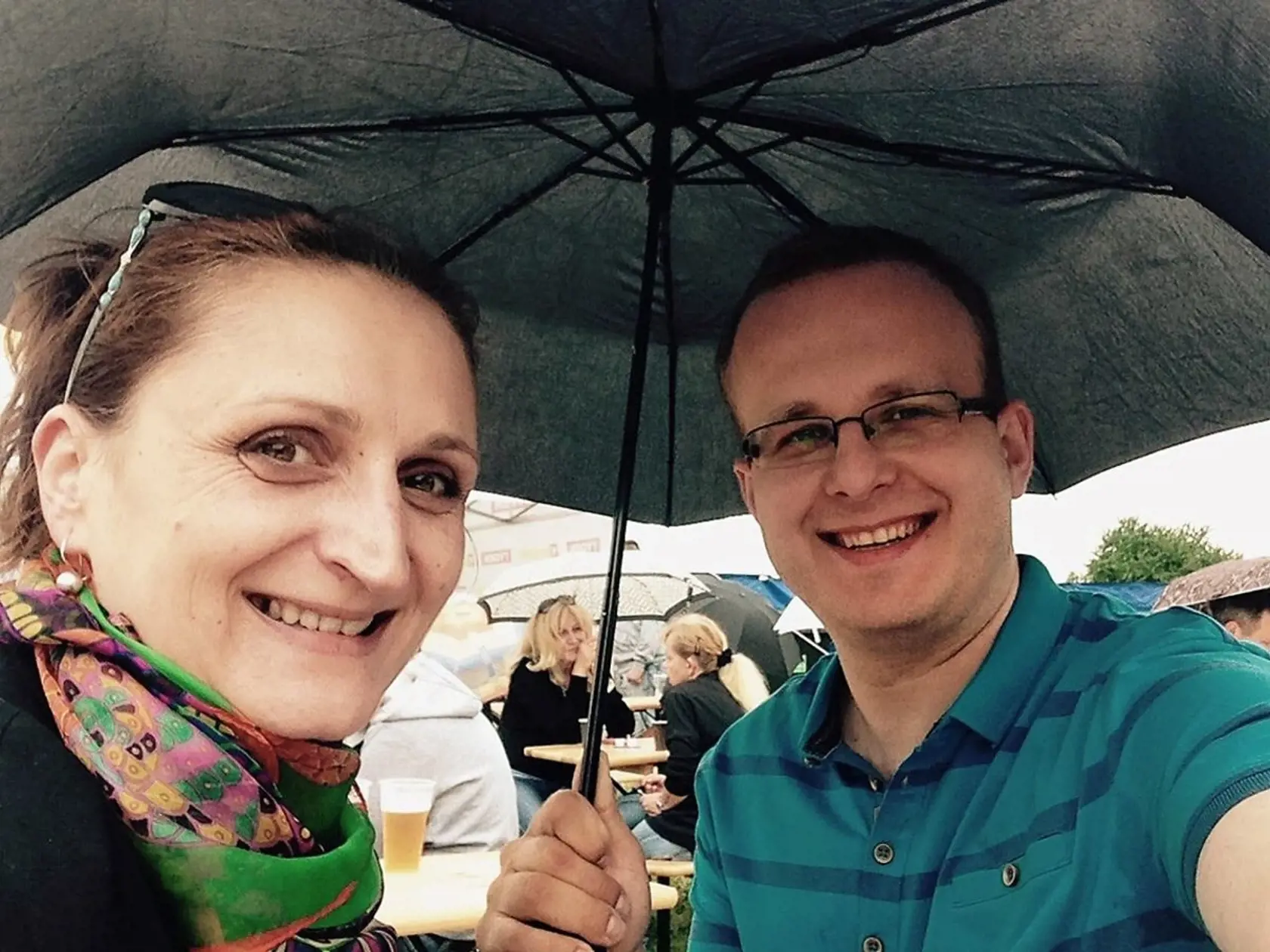Lucia Vrá blicová (47) a Viktor Nižník (39)