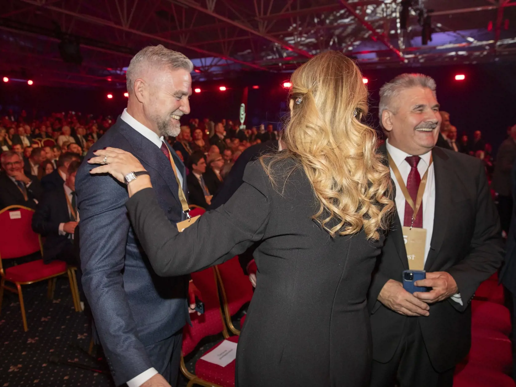 V dobrej nálade prišli podpredseda parlamentu Tibor Gašpar, europoslankyňa Monika Beňová a šéf poslaneckého klubu Ján Richter.