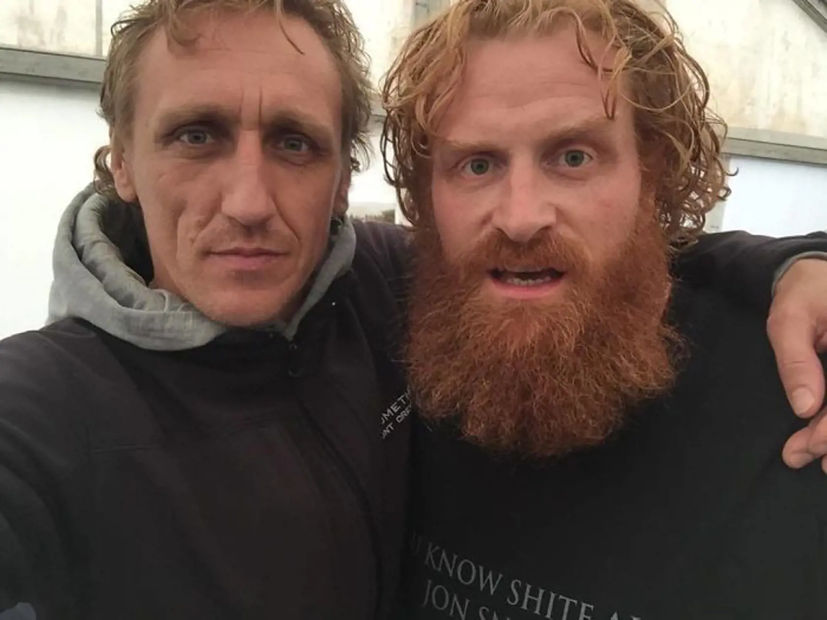 Vladimír Furdík a Kristofer Hivju alias Tormund z Hry o tróny