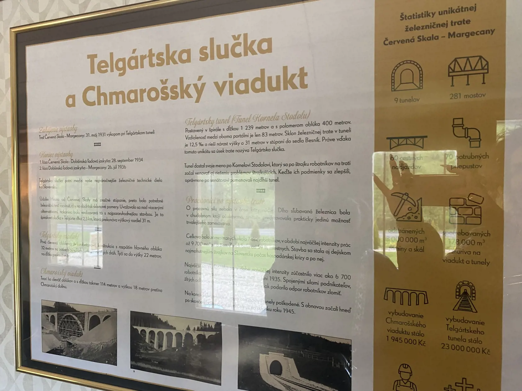 V okolí Telgártu je viacero zaujímavostí,  jej dominantou je Chamrošský viadukt, pri obci pramení aj najdlhšia slovenská rieka - Hron.