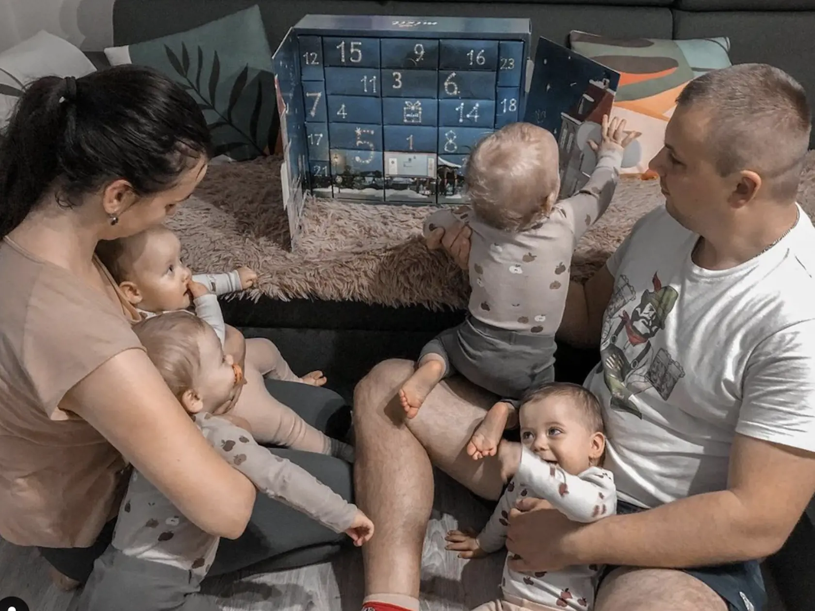 Ročně štvorčatá z Torysy pri Sabinove - Damián, Hugo, Noémi a Eliška.